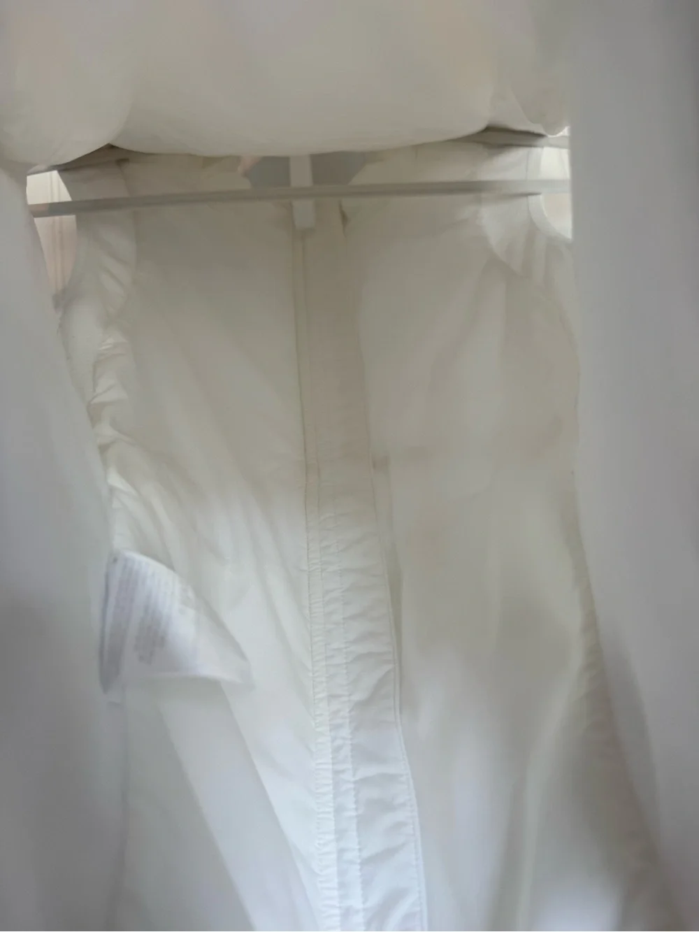 Lululemon Push Your Pace Vest White Size 4 Running Full Zip